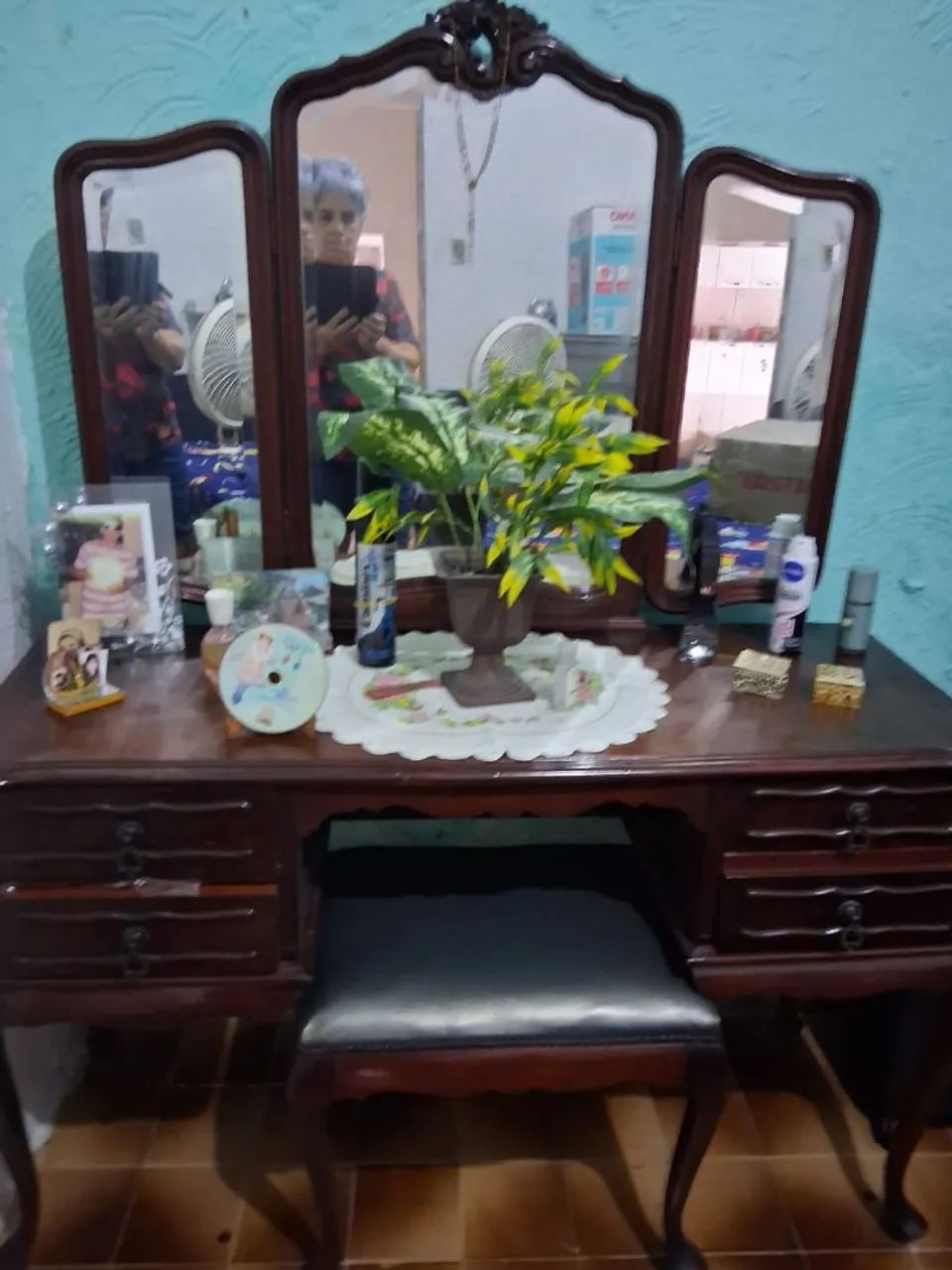 Penteadeira chipandele madeira maçisa