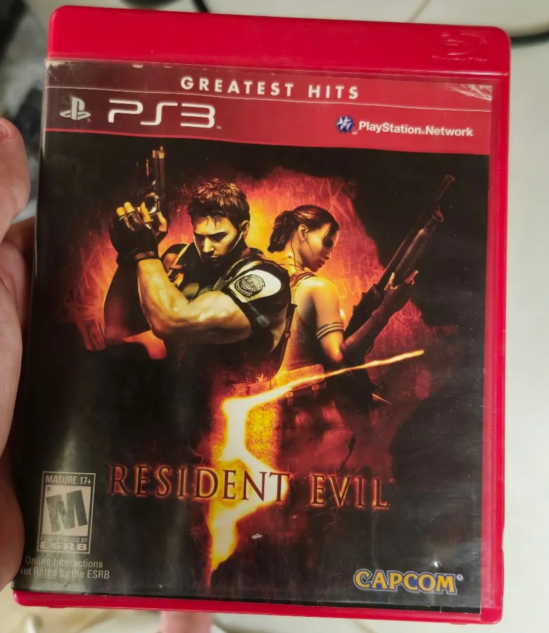 Resident Evil 5 - Ps3 (Faço olx pay)