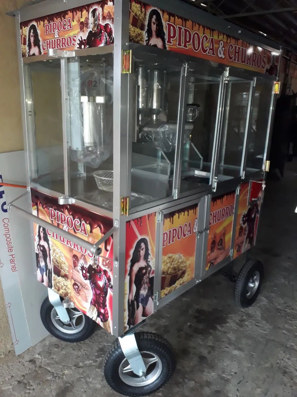 CARRINHO DE CHURROS E PIPOCAS - Foto 5