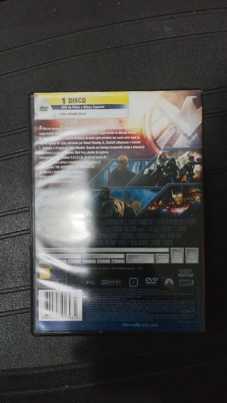 VINGADORES - AVENGERS DVD ORIGINAL  - Foto 2