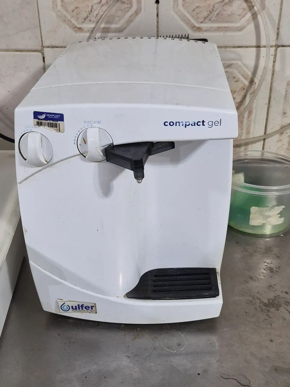 Compact gel filtro de agua