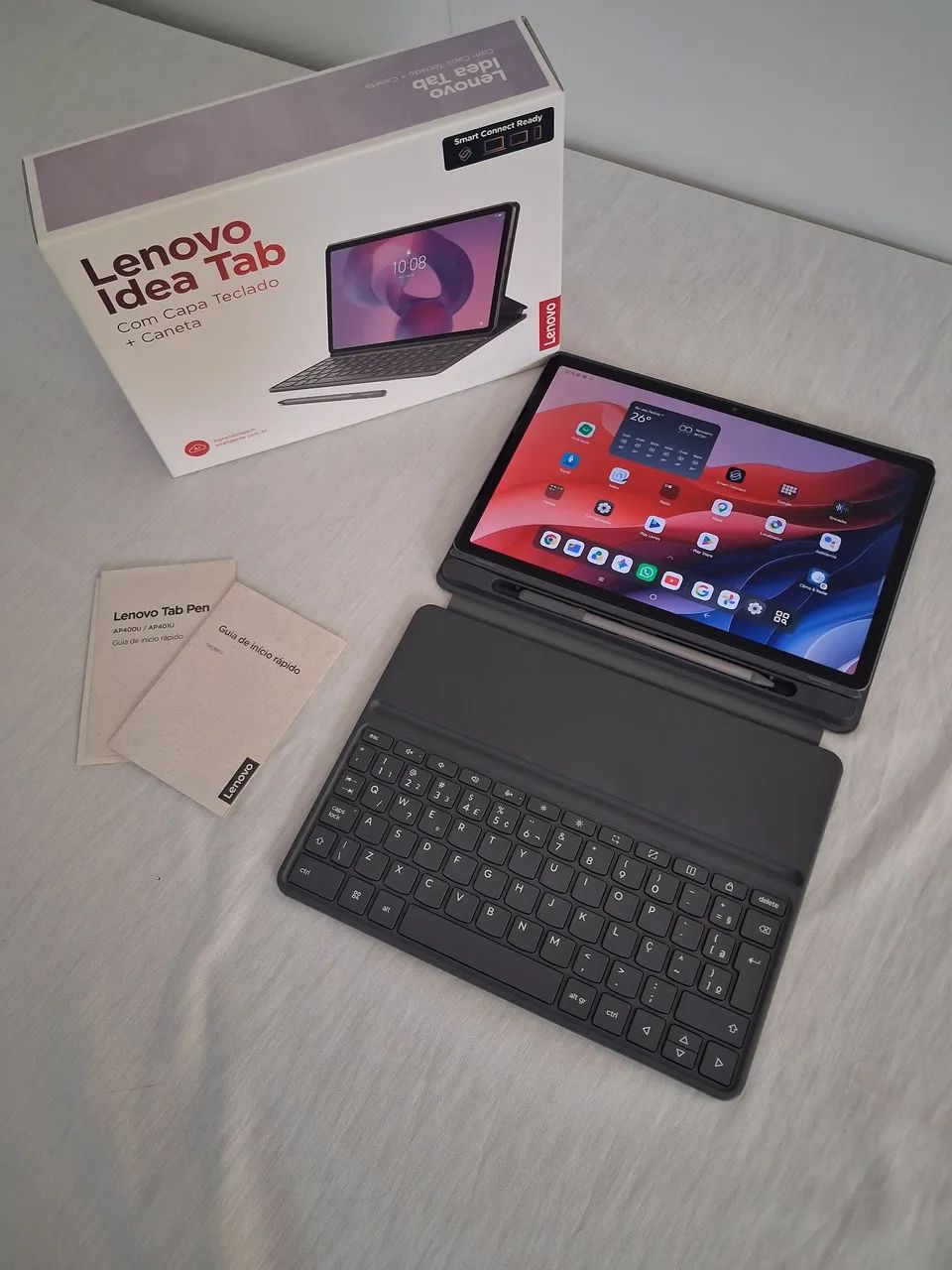 Tablet Lenovo Idea Pad k11 2.5k 128gb 8gb android Bateria 100% 11 polegadas IPS - Foto 4