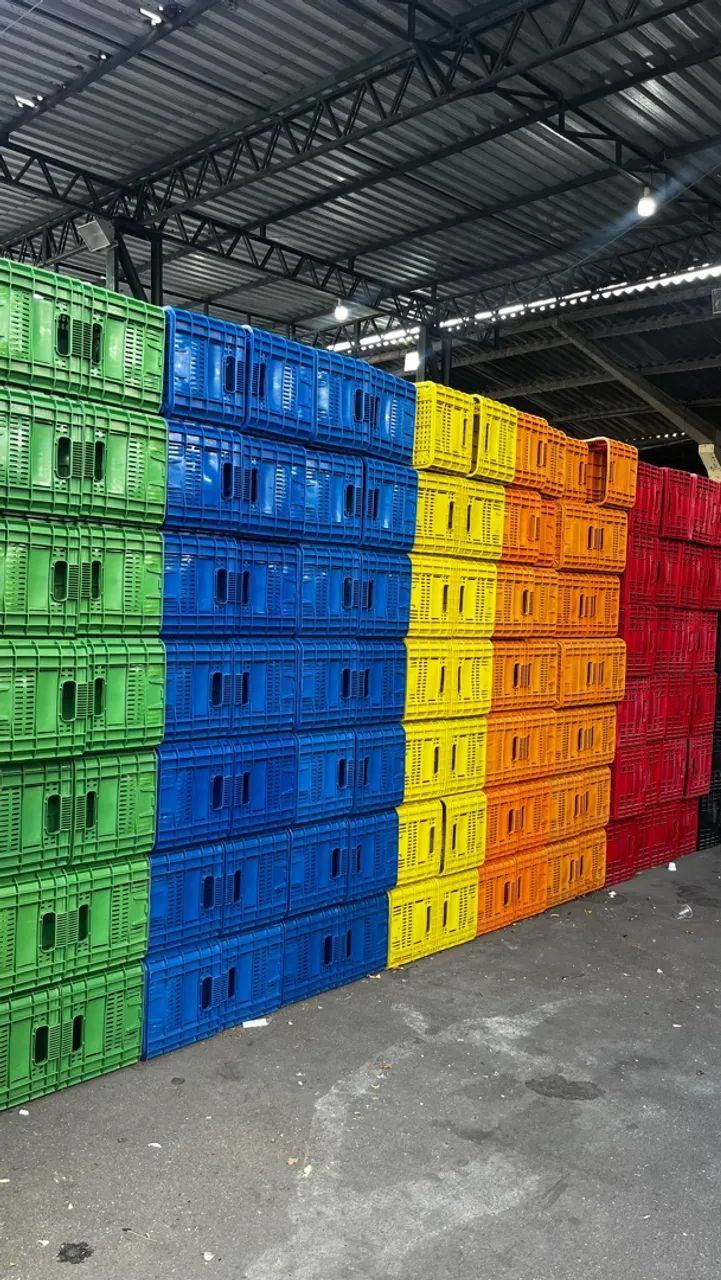 Caixas Plásticas Hortifruti - CEASA