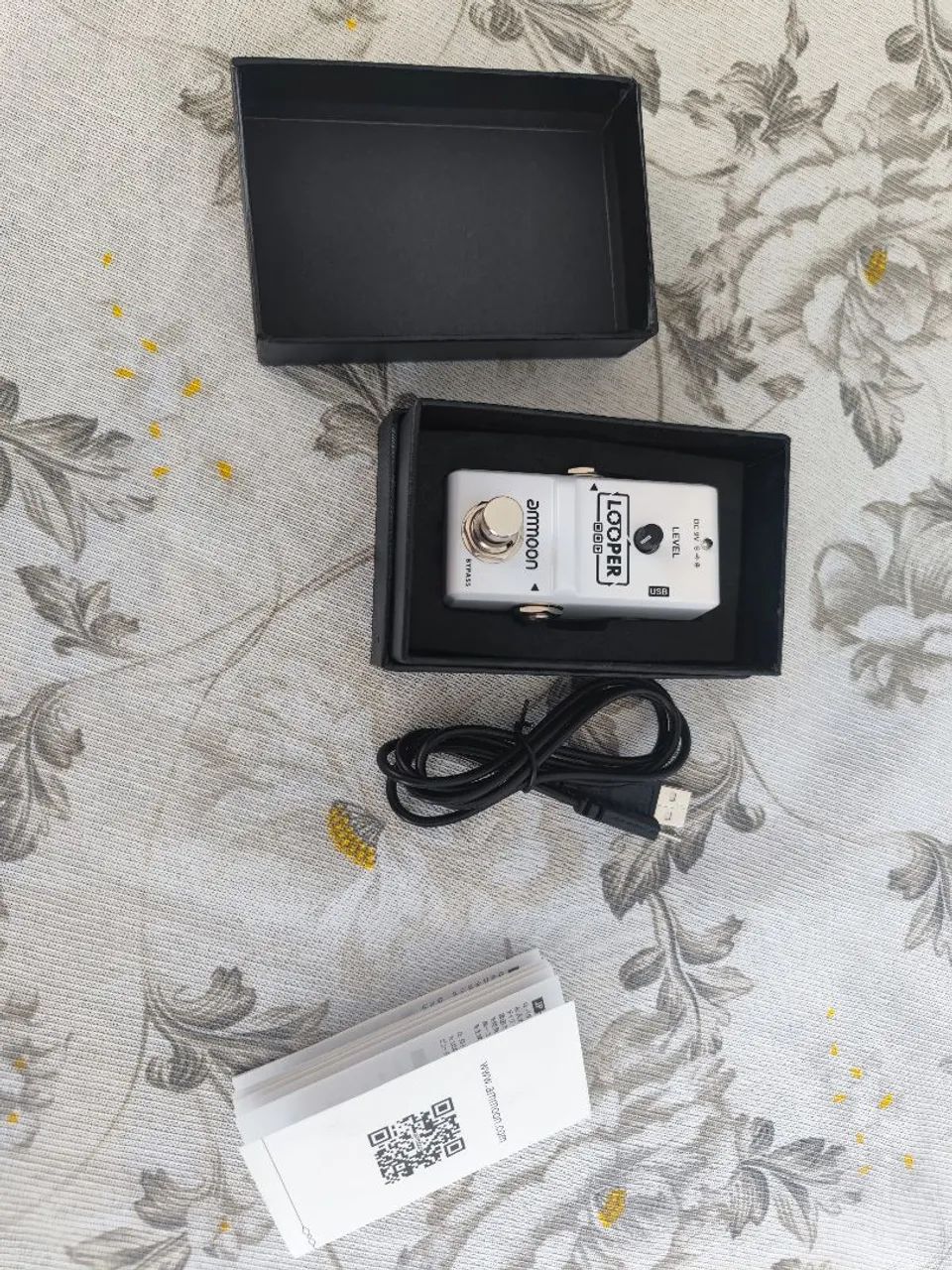 Pedal guitarra Ammon looper com defeito  - Foto 2