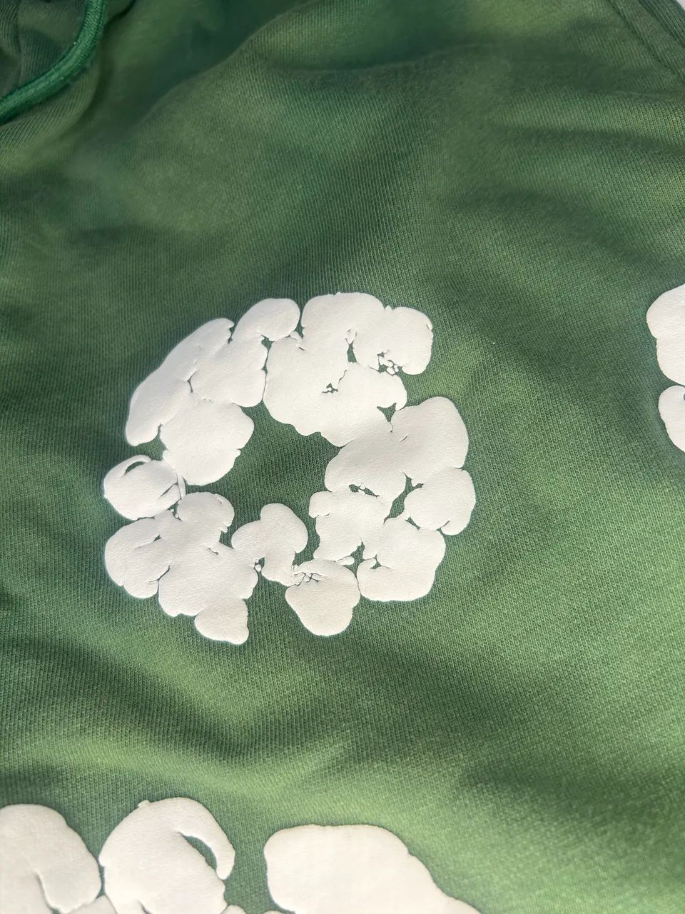 Shorts Denim Tears Verde P - Foto 2