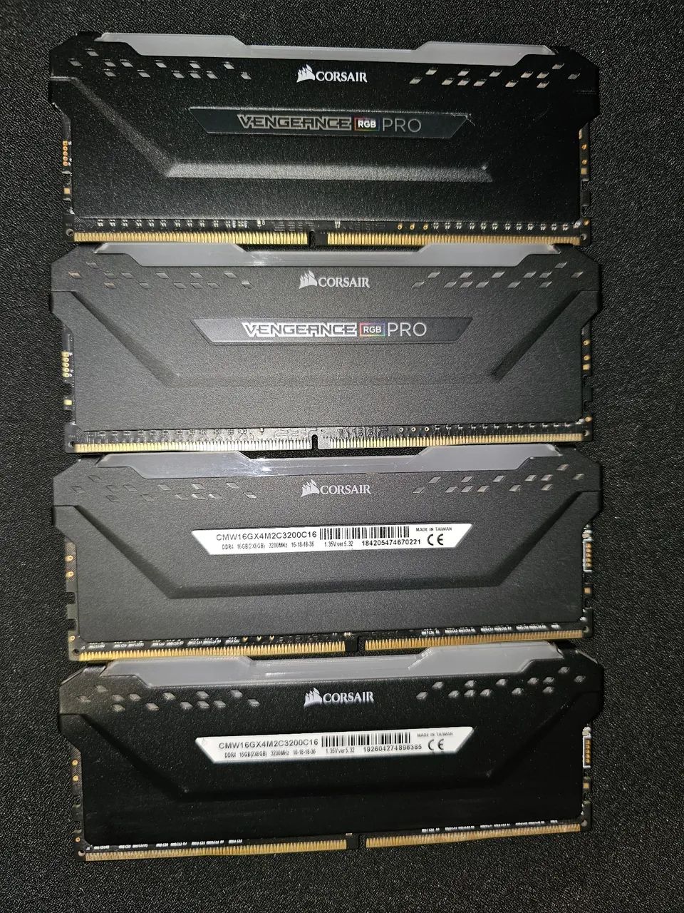 Memória Cosair 32GB 4X8GB 3200Mhz CL16