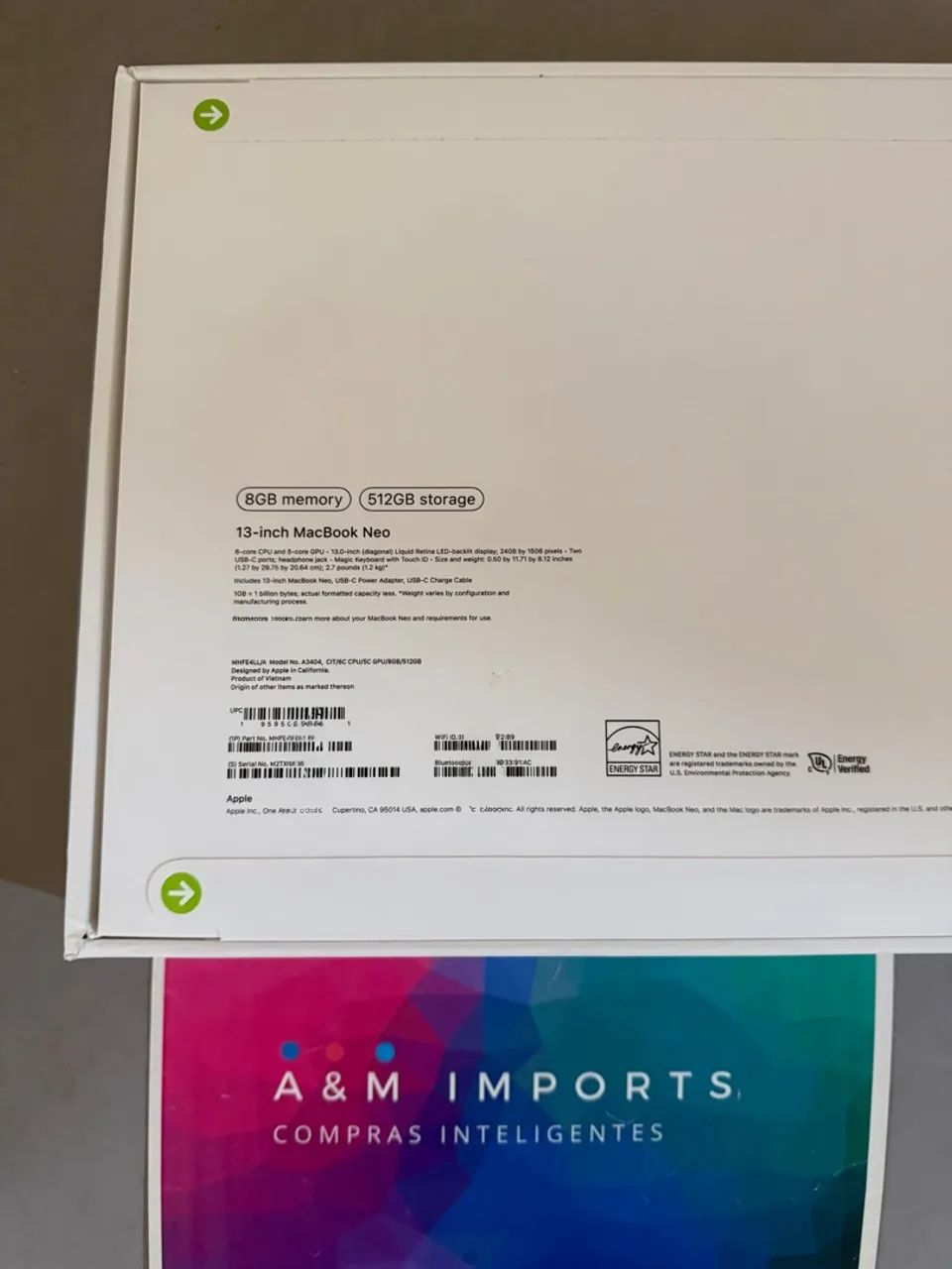 Macbook Neo 512ssd Novo lacrado  - Foto 3