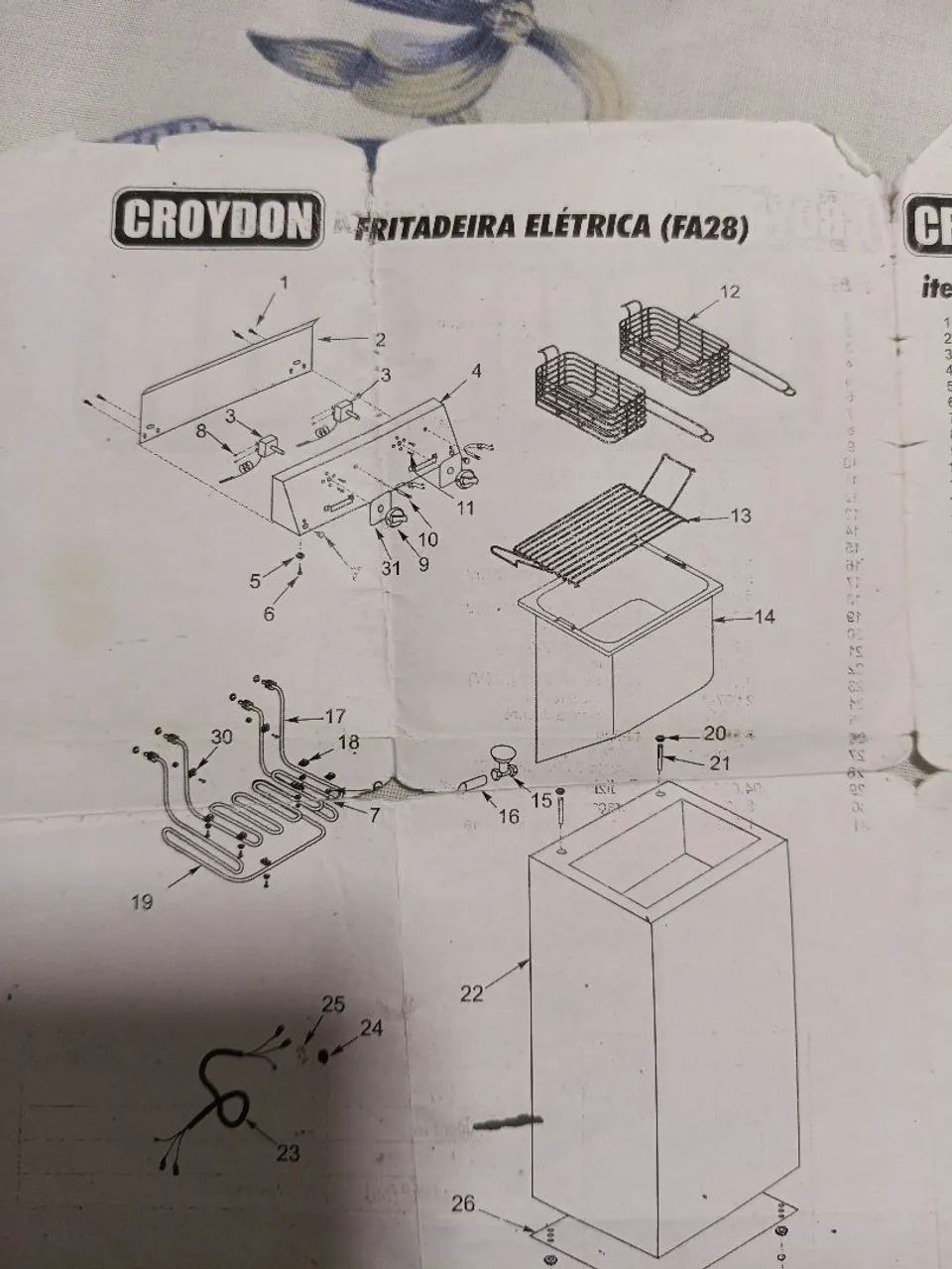 Fritadeira Croydon voltagem 220 - Foto 4