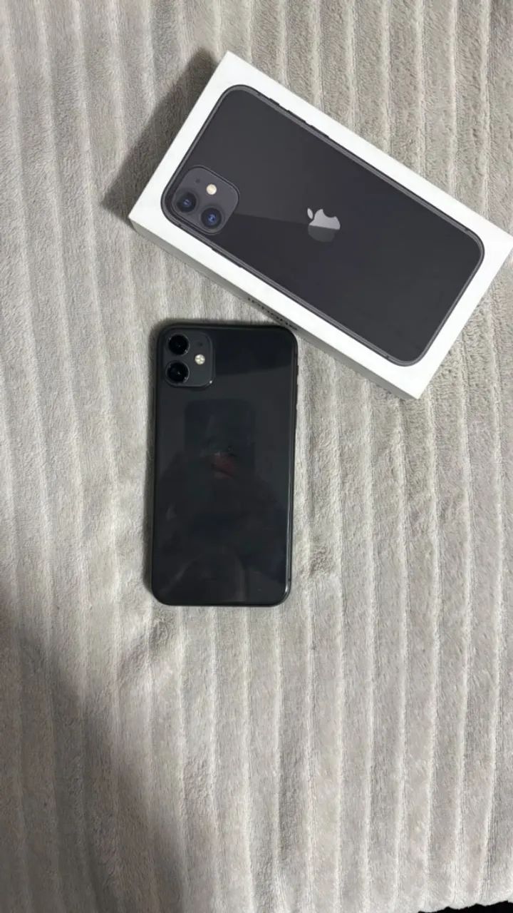 iPhone 11 64GB - Bateria 100% + Caixa + Cabo - Foto 2