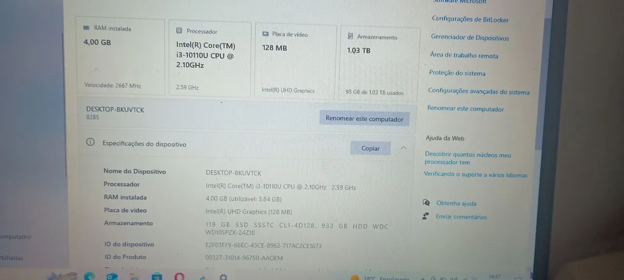 NOTEBOOK LENOVO I3 - Foto 4