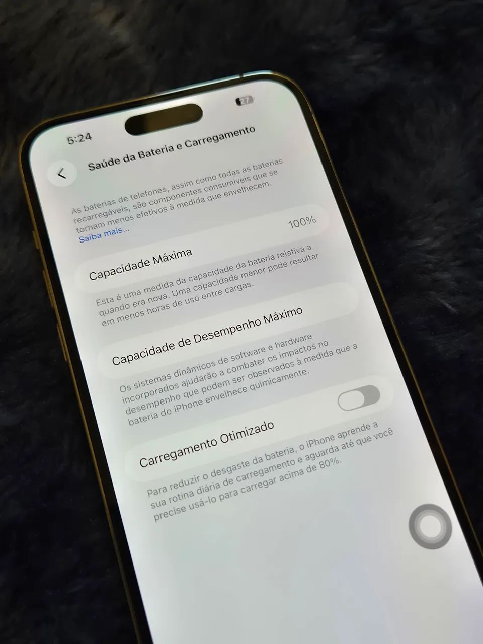 Iphone 14 Pro Max Branco 128Gb  - Foto 5