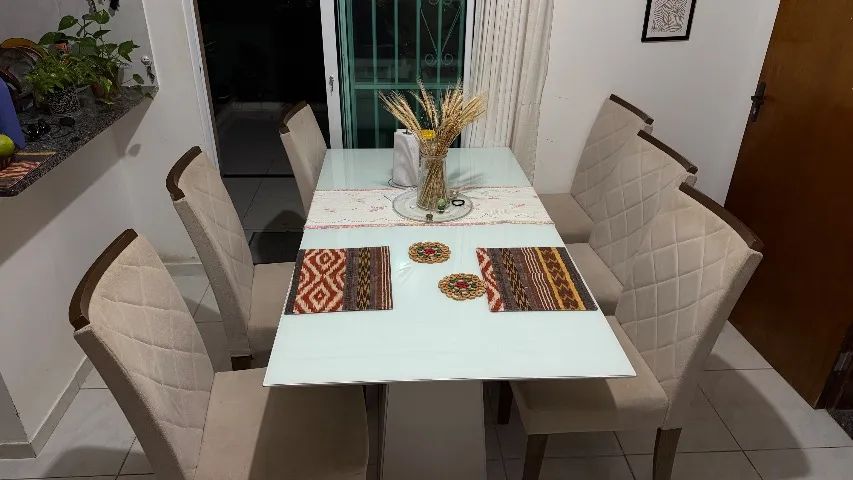 Mesa de jantar 6 lugares  - Foto 4
