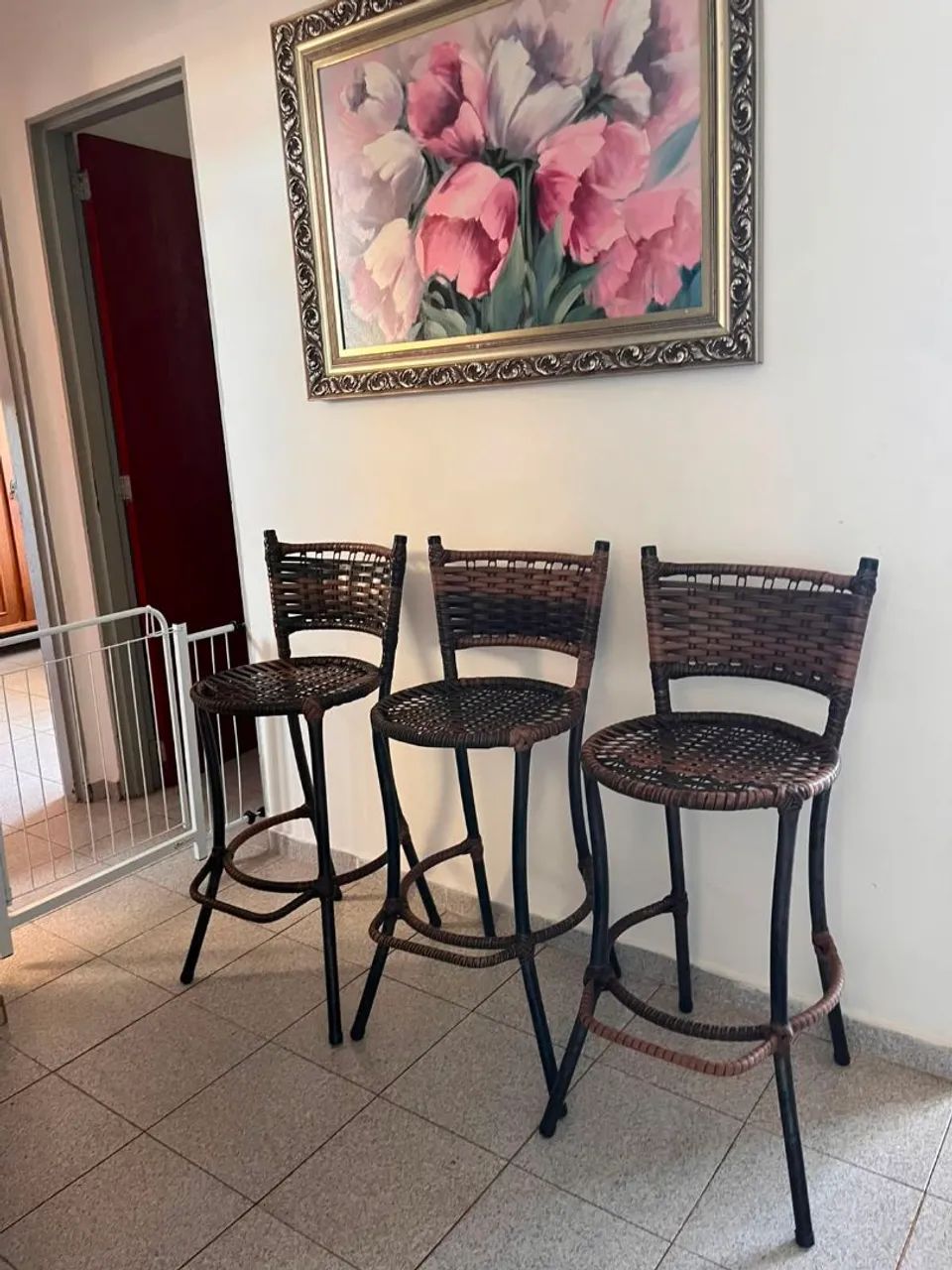 Conjunto 3 banquetas  - Foto 3