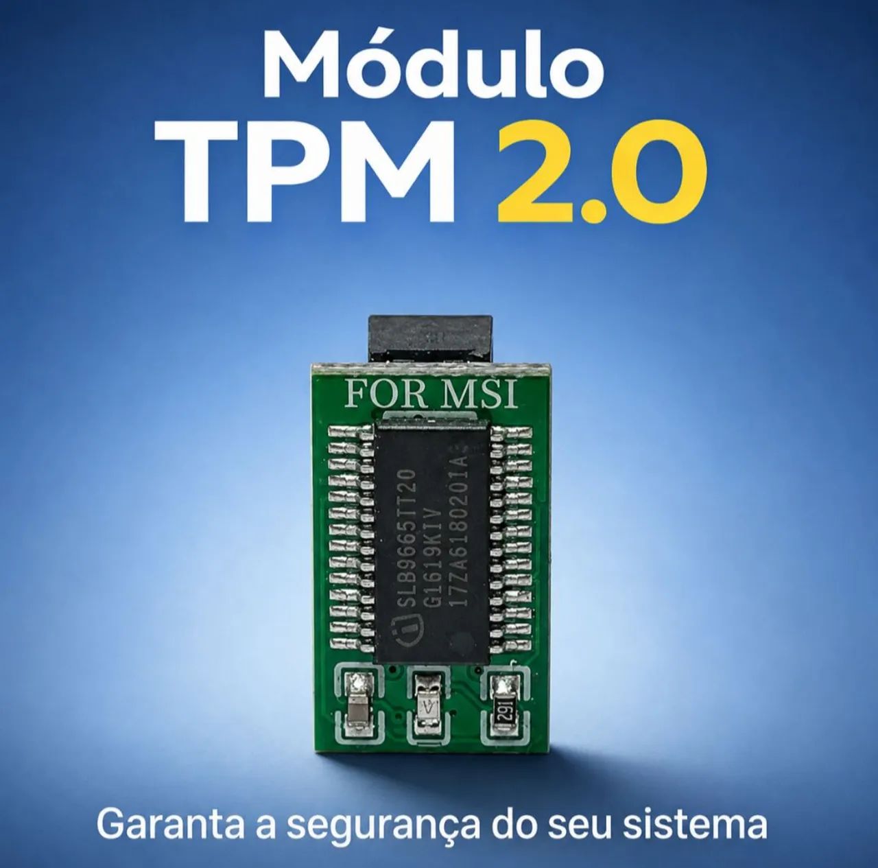 Módulo TPM 2.0  para placa mãe x99