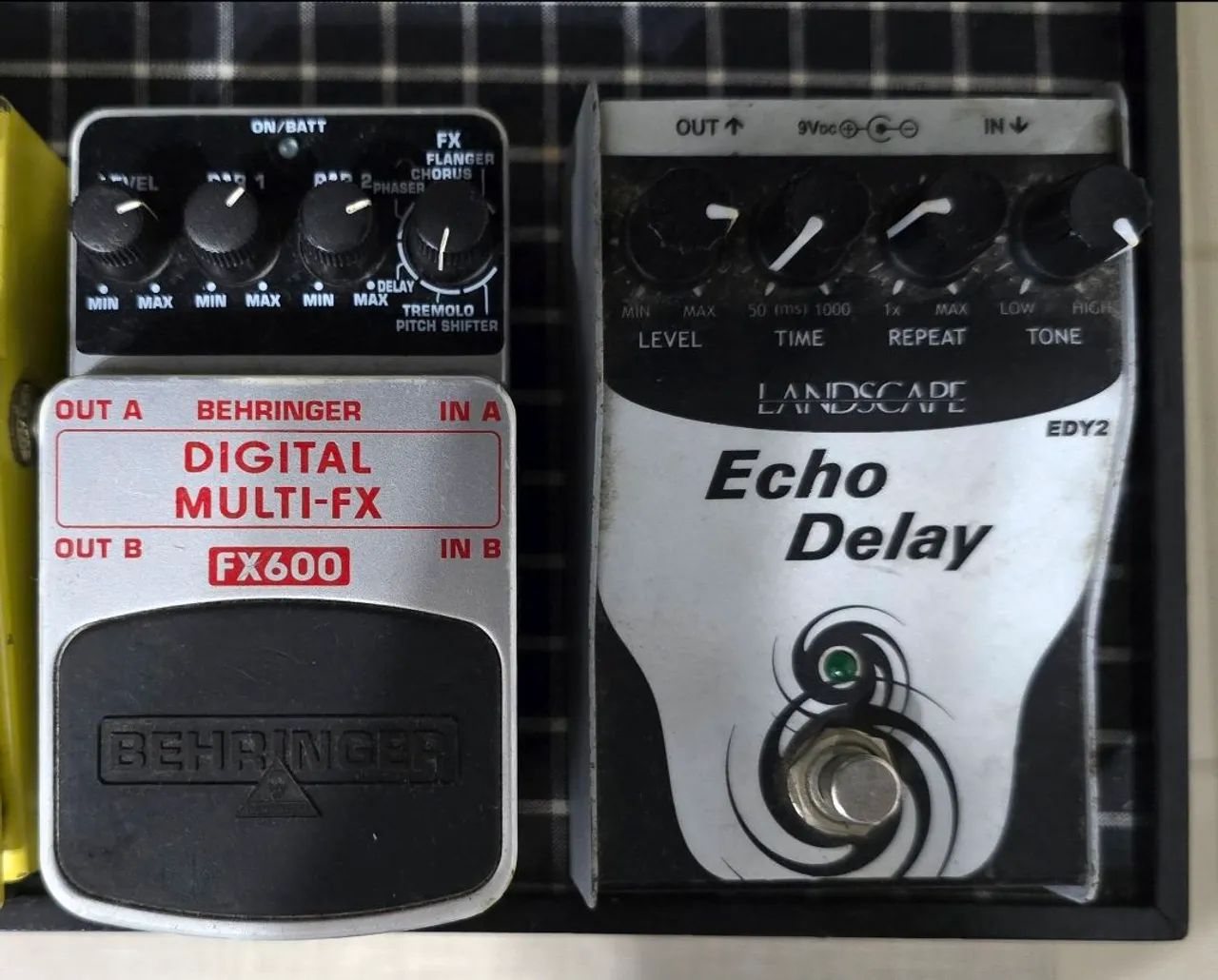 Pedal Guitarra Behringer e Landscape - Delay e Multi FX Modulação