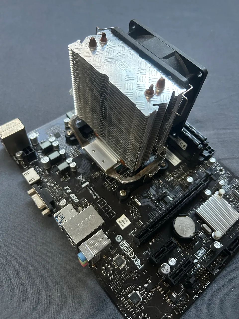 Kit Placa Mae Biostar Ryzen 5 e Memoria Hyper X - Foto 3