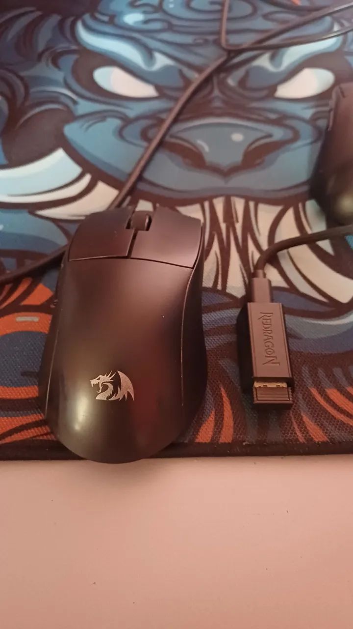 Monitor 75hz e mouse 1k redragon - Foto 2