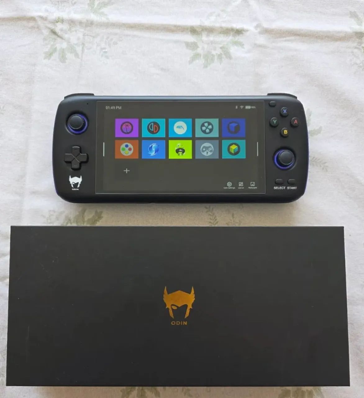 PROMOÇÃO)AYN ODIN PRO 128+128SD+CASE+CAIXA E CABOS - Consoles de