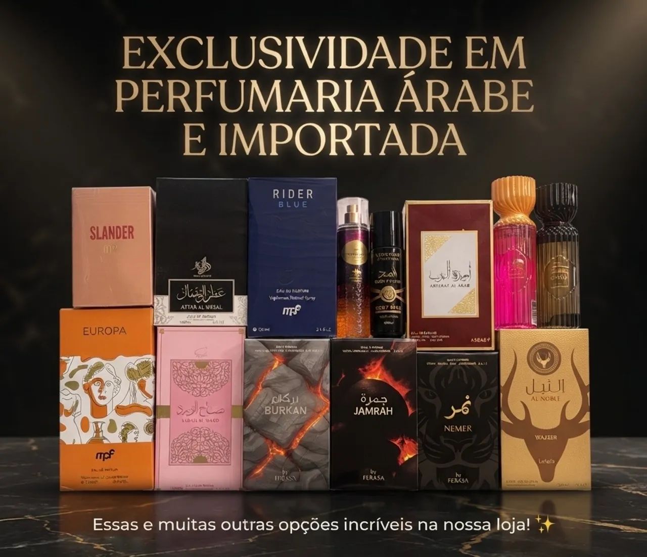? Perfumes Árabes Originais e Lacrados | Pronta Entrega