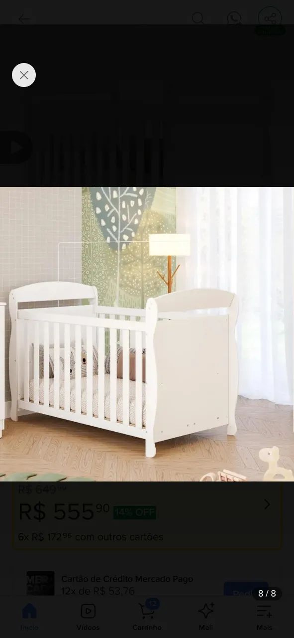 Berço marquesa branco  - Foto 2