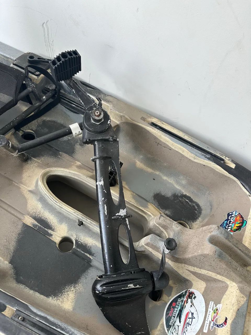 Caiaque milha Náutica com pedal  - Foto 4