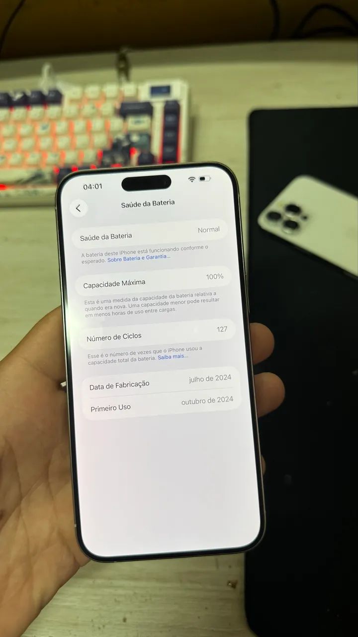 iPhone 15 Pro Max 256GB Bateria 100% - Foto 4