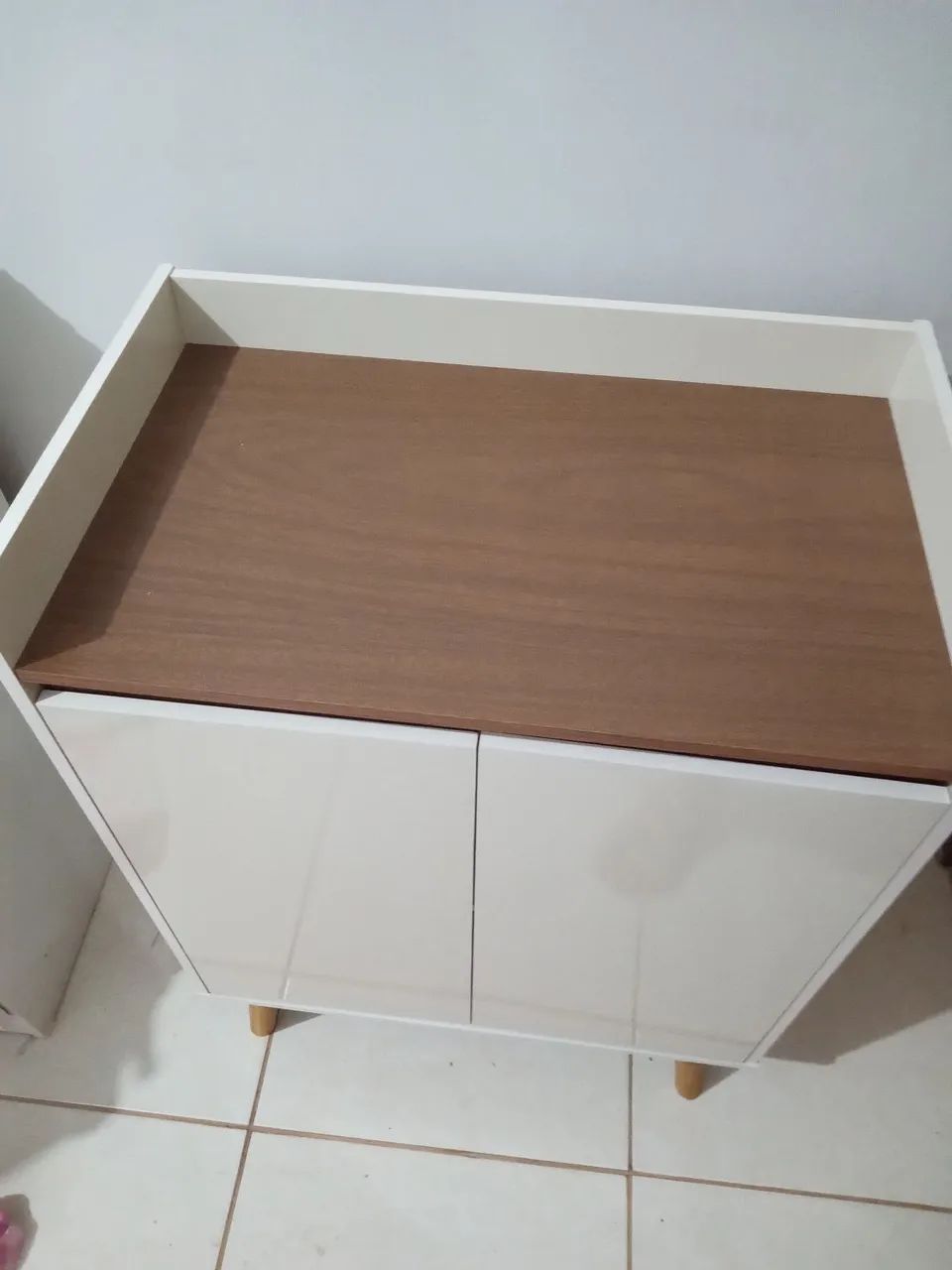 Aparador Rack prateleira 2 portas 444757522148249601