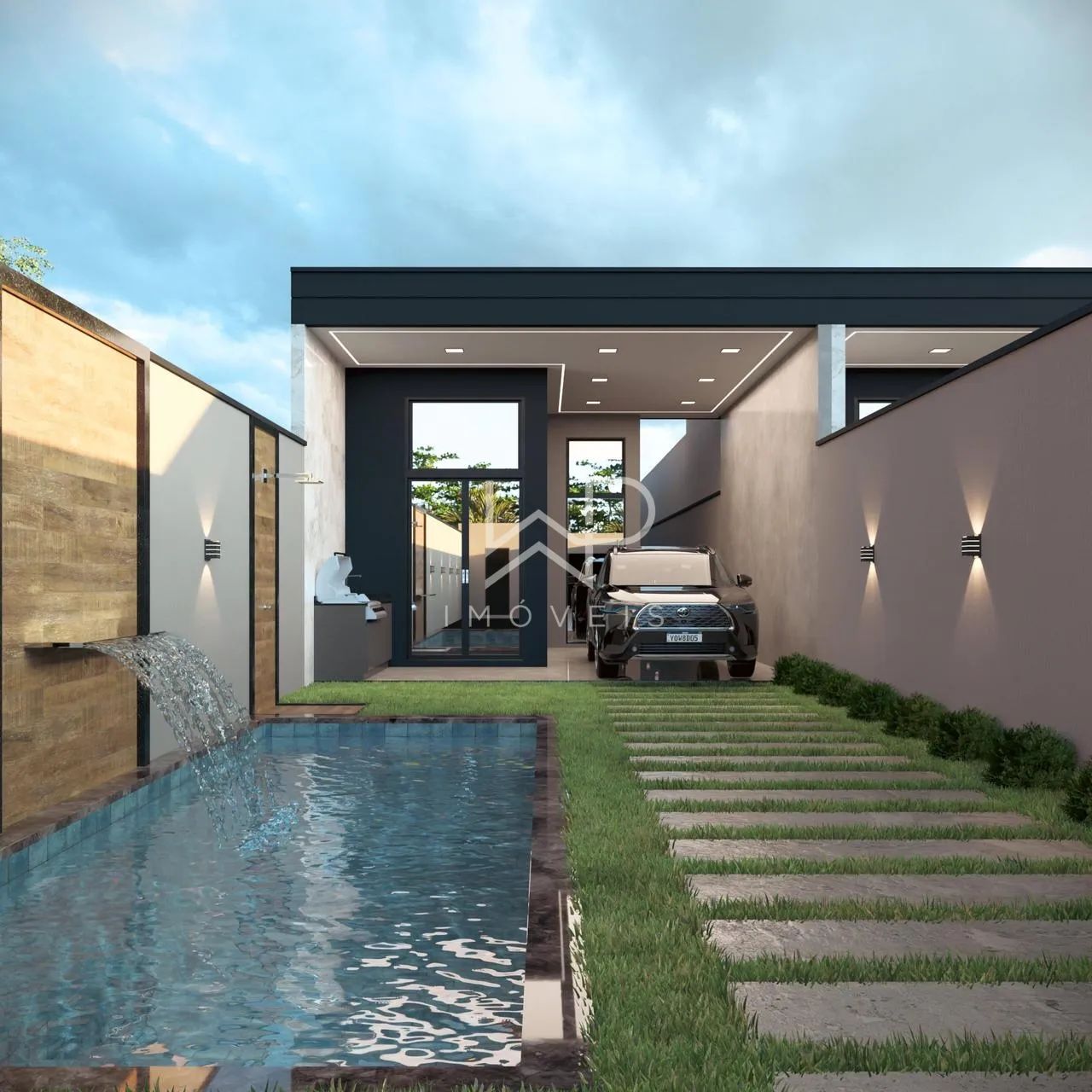 Casas Planas no Eusébio com Terrenos Amplos e Varanda Gourmet | Residencial Versailes
