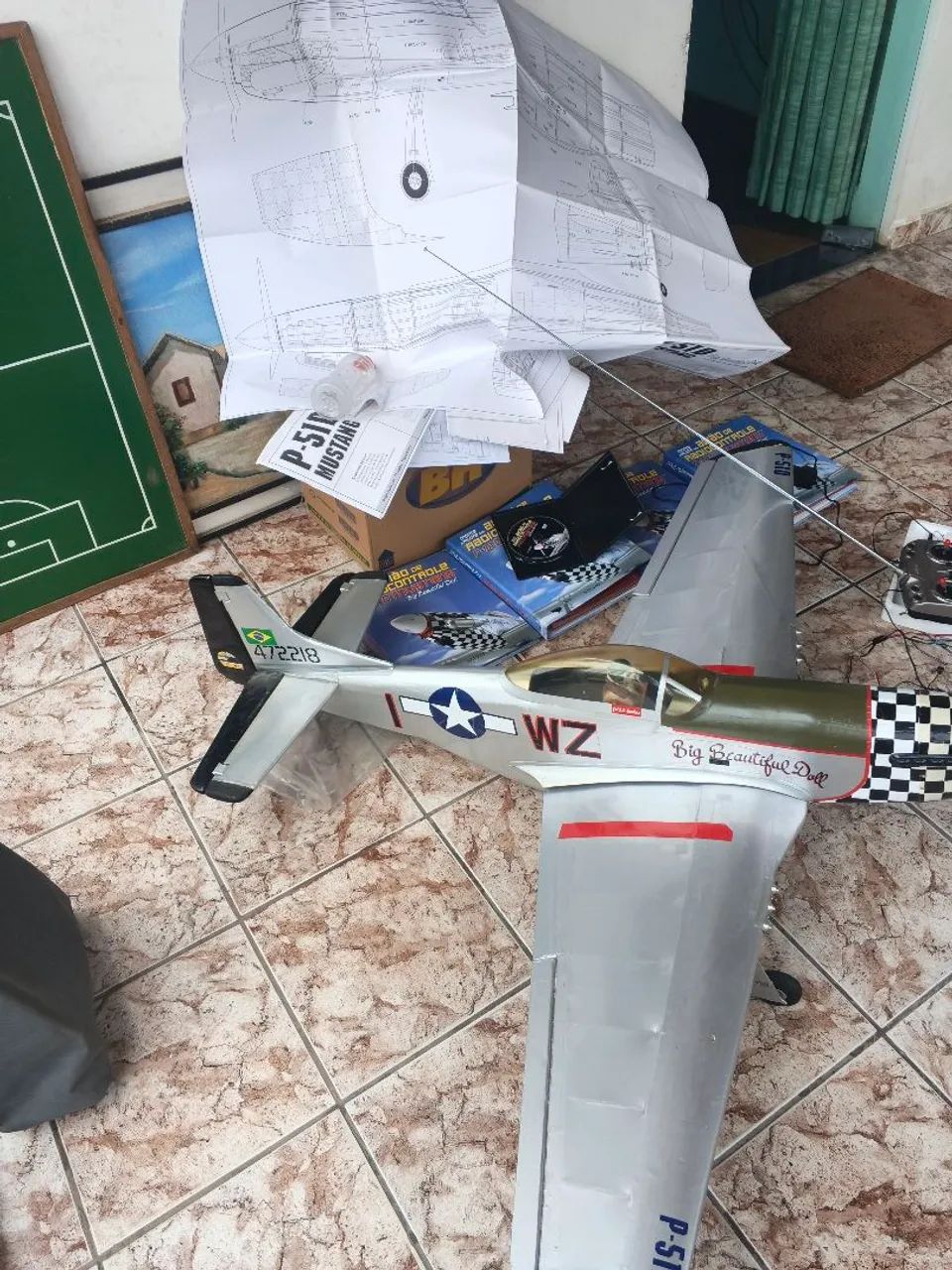 Aeromodelo a gasolina 
