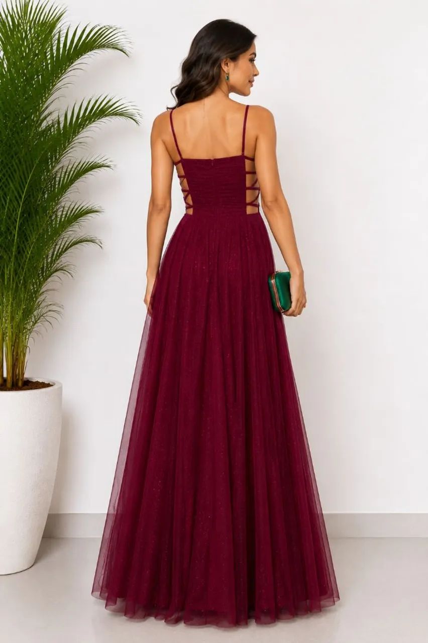 Vestido de festa Marsala - Foto 2