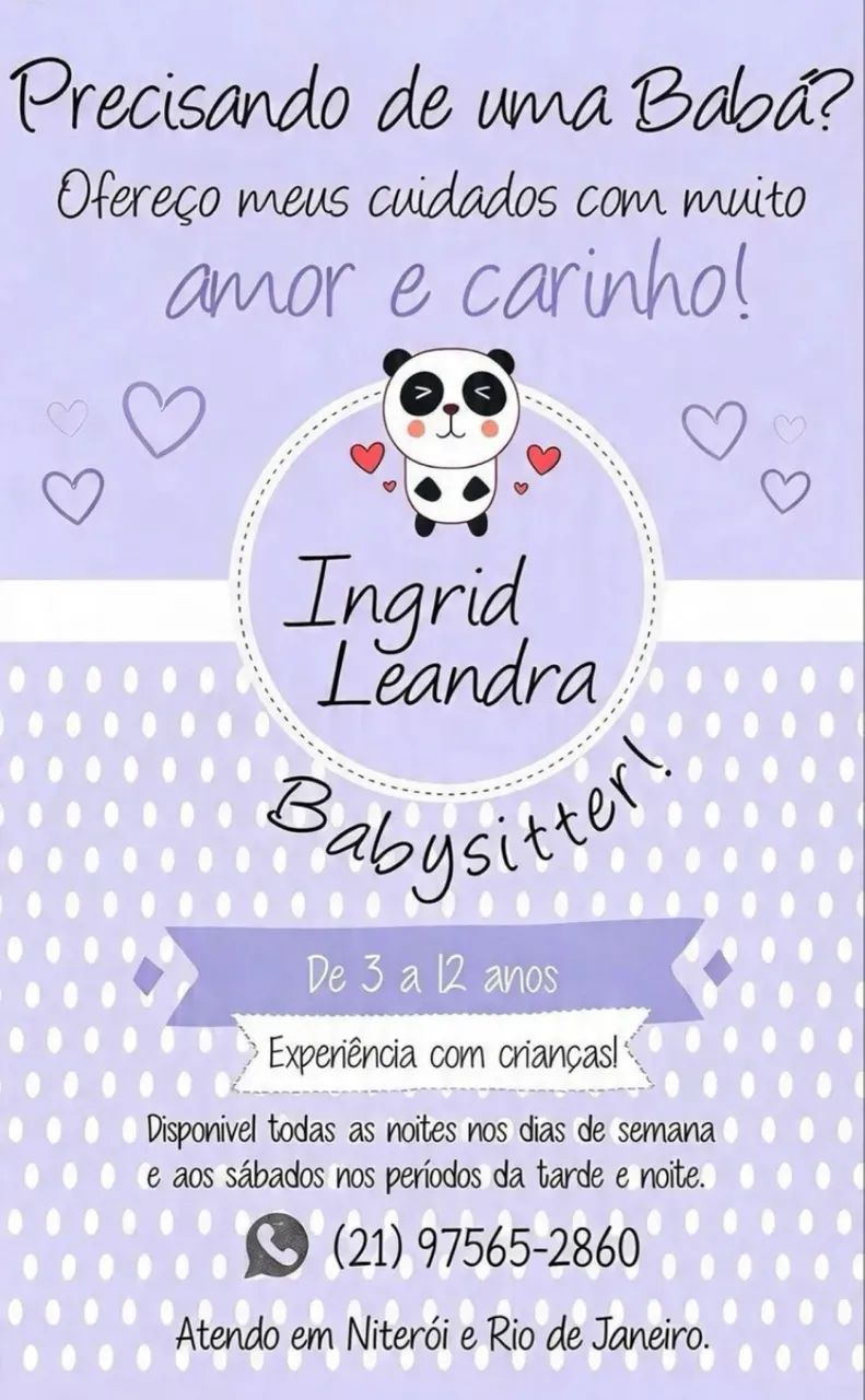 Babá noturna e integral  - Foto 2