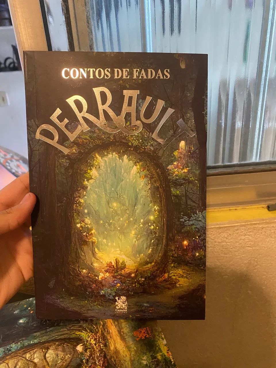 Com livro contos de fadas Perrault e Andersen  - Foto 2