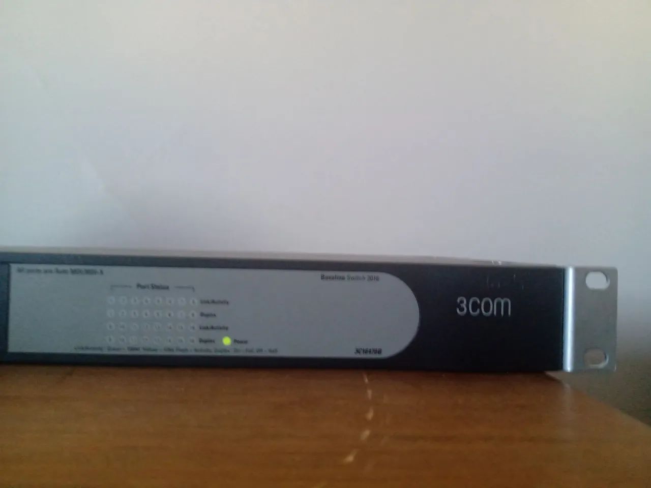 Switch 3com/Hp baseline 2016 - testado e funcionando 