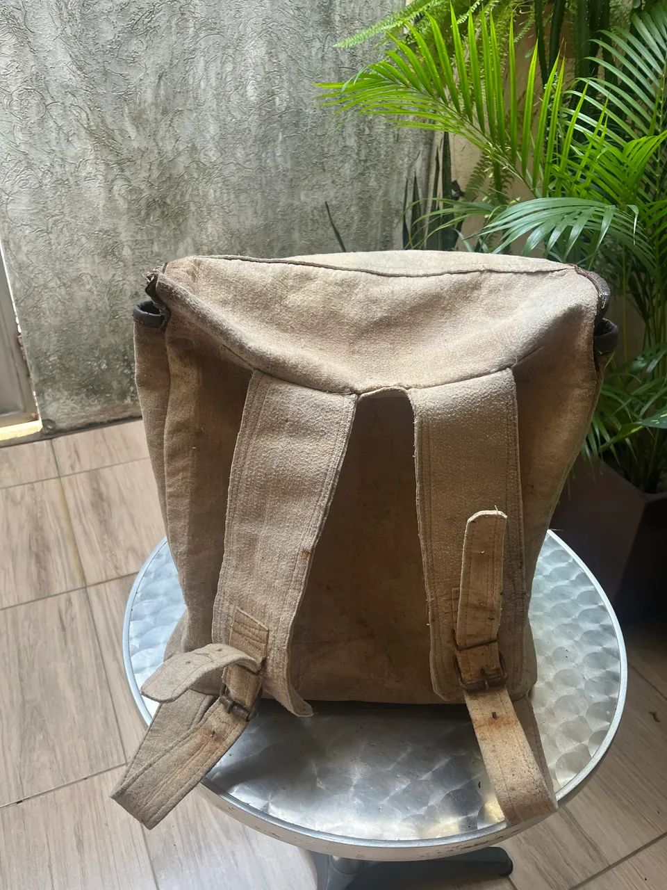 Mochila de couro 