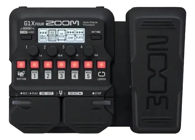 Zoom G1x Four (Pedal De Efeito/Pedaleira Para Guitarra) - Foto 2