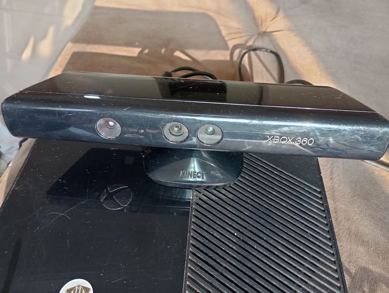 X box 360 usado com Kinect sem hd - Foto 3