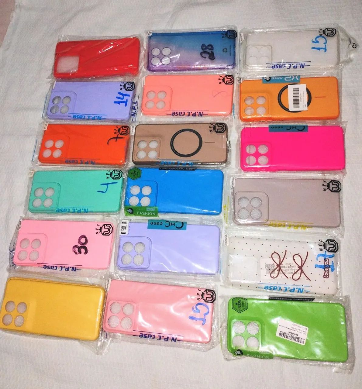 Kit com 20 capas Motorola Edge 70 - Foto 2