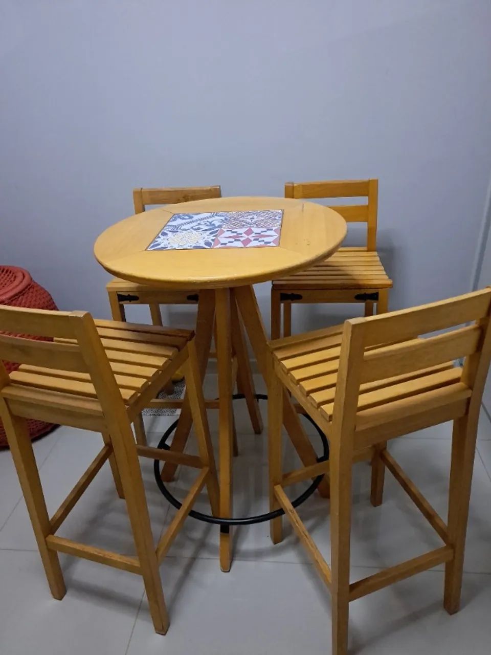Mesa Bistro com banquetas - Foto 3