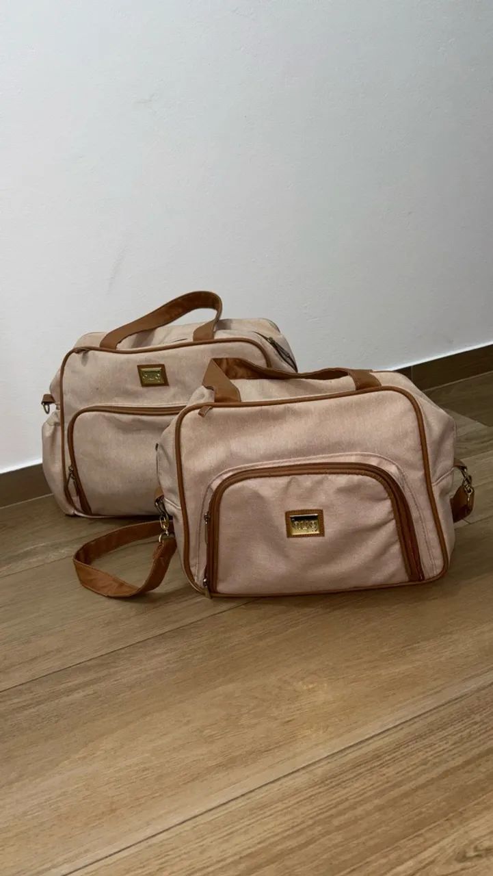 Kit 2 bolsas maternidade- hug - Foto 4