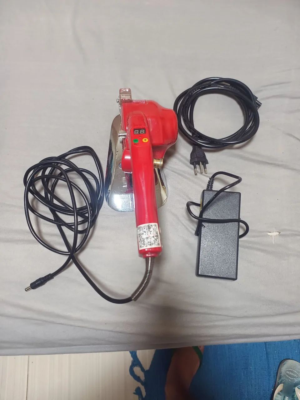 Máquina de cortar tecidos direct drive 4 polegadas de 200 watts