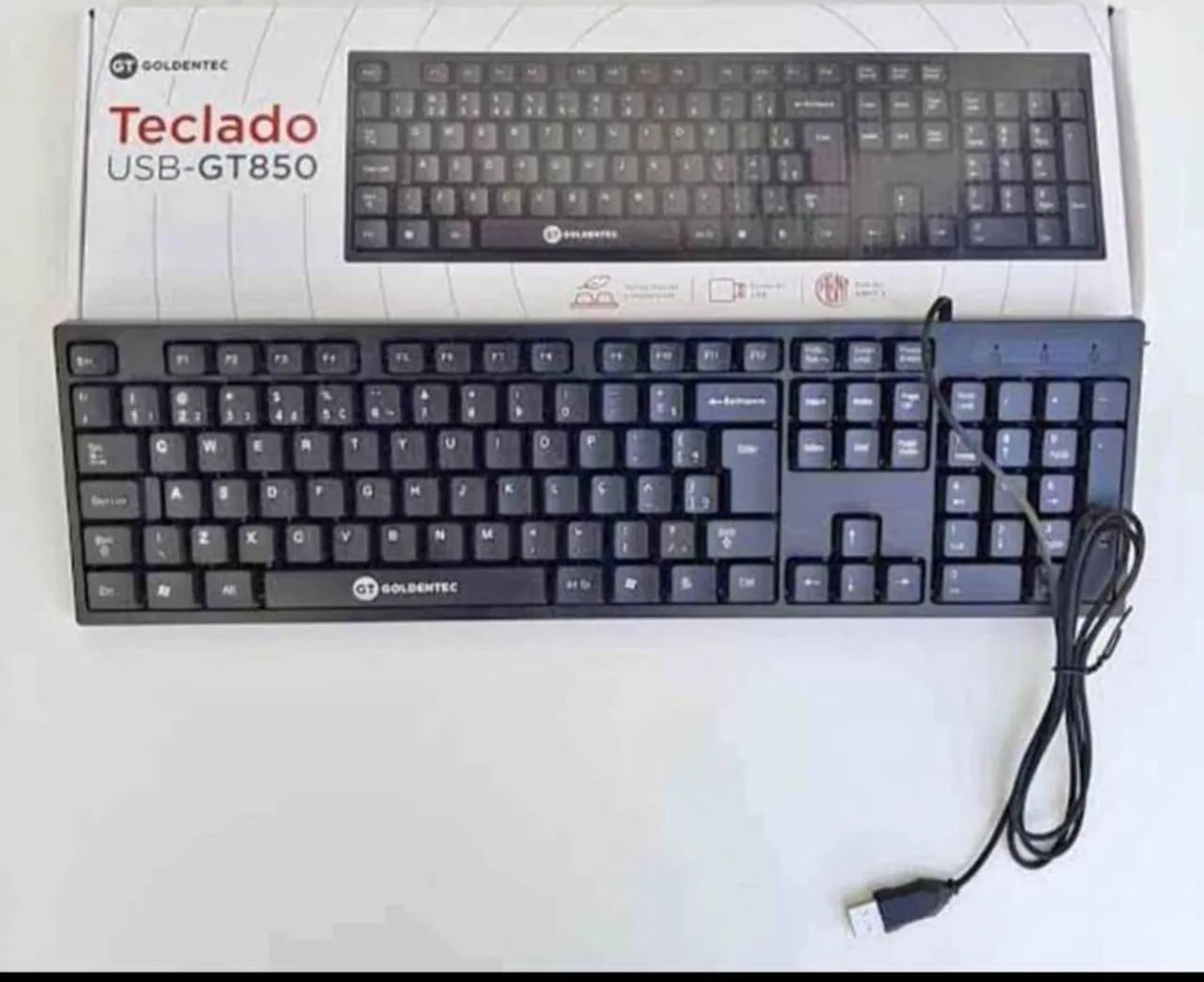 Teclado Slim com Fio 950 ABNT2 | GT