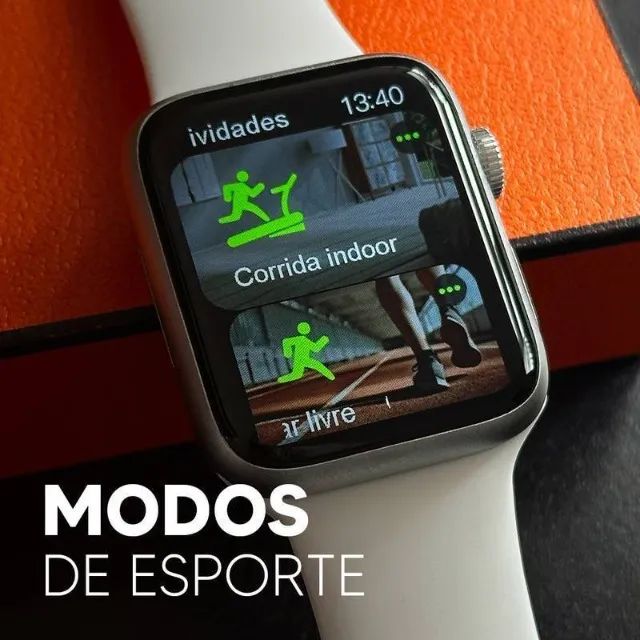 W59 Mini 2° Geração - Função Dois Gestos. Modelo 41mm/ PRATA - Foto 4