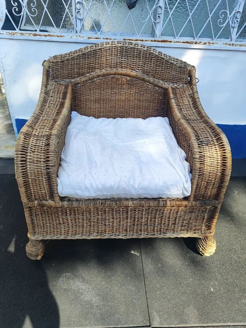 Conjunto de Móveis em fibra natural / rattan - Foto 5