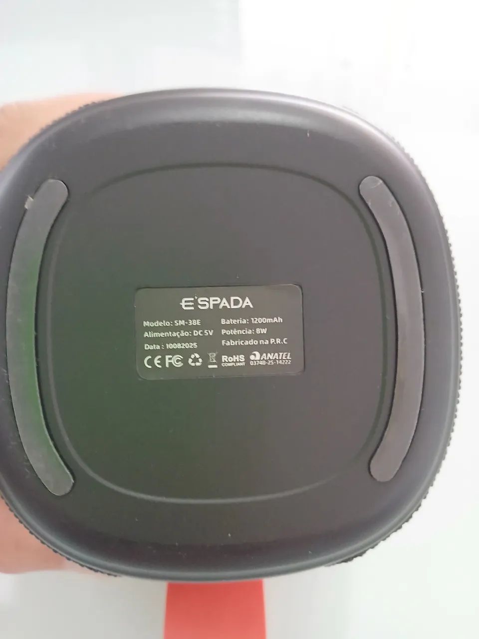 Caixa de Som Portátil Bluetooth 8W Espada Sem Uso - Foto 4