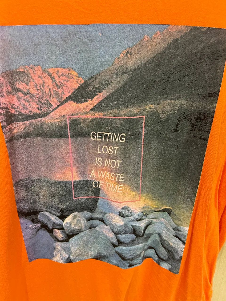 Camisa laranja Zara - Foto 2