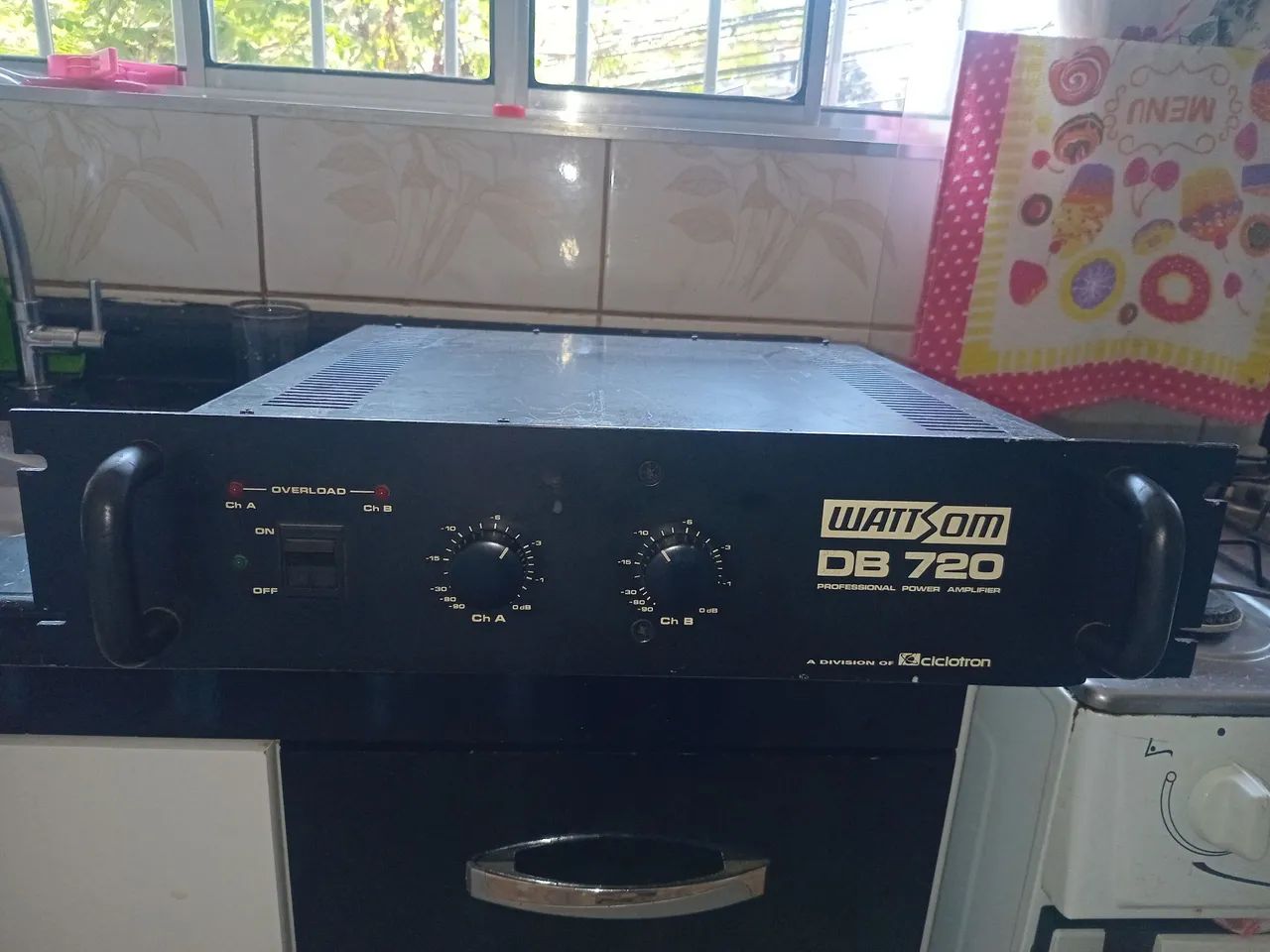 MESA DE SOM + POTÊNCIA PROFISSIONAL - Foto 4