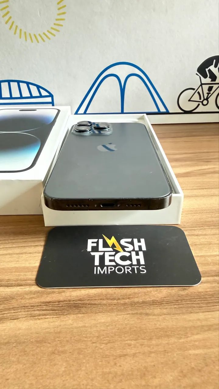 iphone 14 pro max 256gb black  - Foto 3