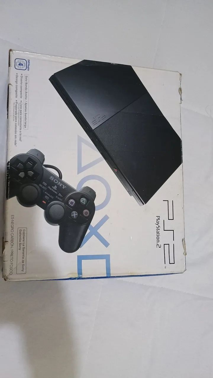 Caixa e Manual do Play 2