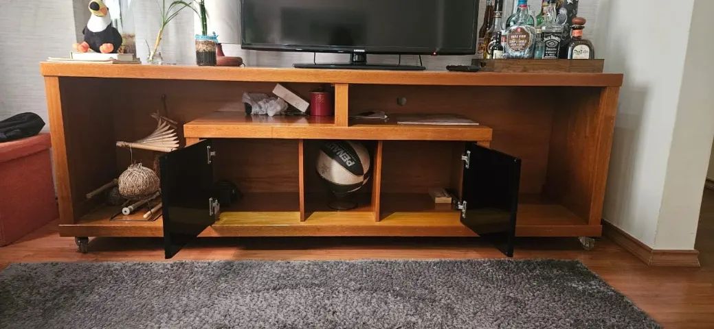 Hack Sala de Estar, com portas pretas. Perfeito estado. - Foto 2