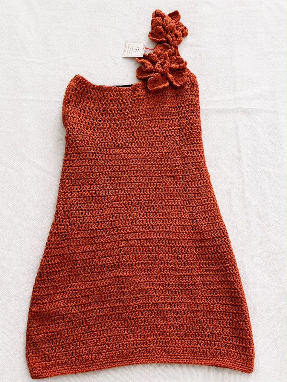 Vestido de crochê 